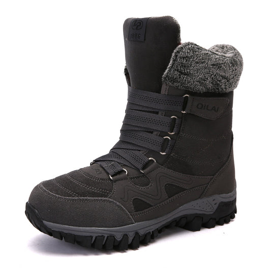 OILAI Women's Lace Up Snow & Winter Boots