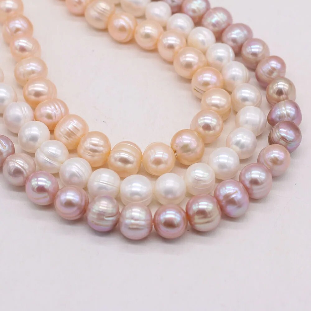 Real Natural Freshwater White Pearls