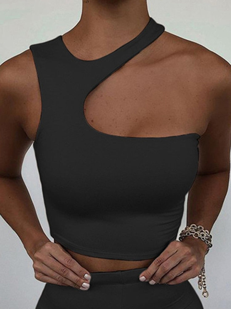 Sexy Cut-Out Crop Top