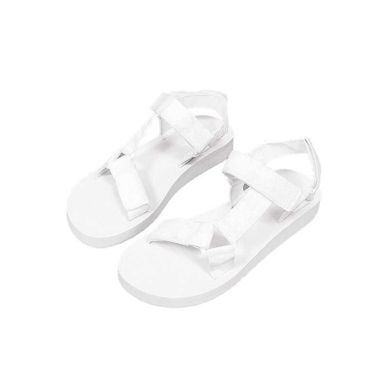 Women Summer Soft Slip Sandals Buckle Strap Foam Sole Durable Sandals