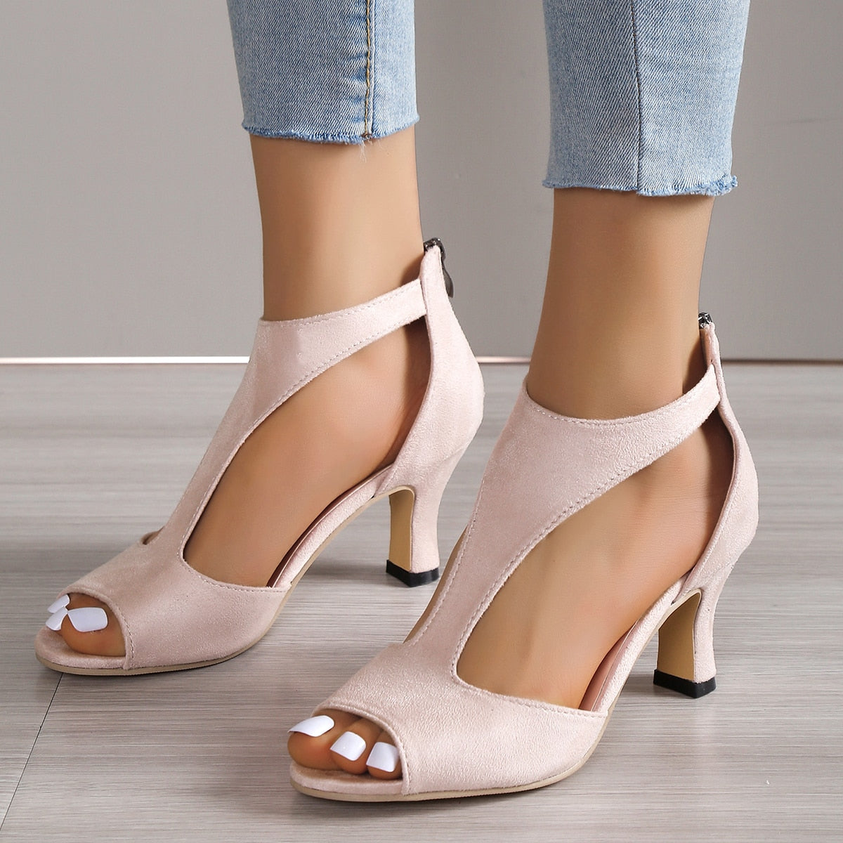 Women Linen Plain Wedge Sandals Bohemian Handmade Ladies Casual Comfortable Platform Pumps Shoes Heels
