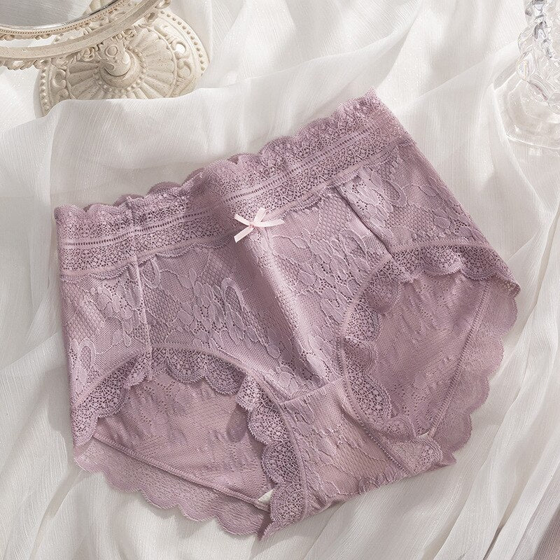 Women's Seamless Lace Panty  M-XL