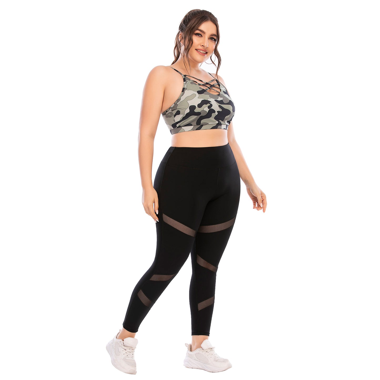 European And American Fitness Suits Plus Size Yoga Suits