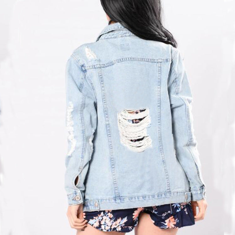 Plus Size Denim Jacket