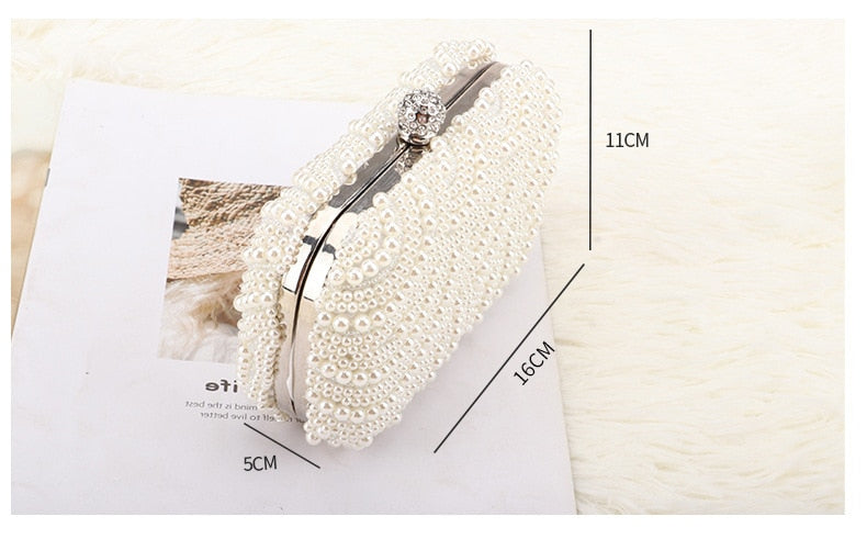 Luxury Pearl Clutch Bags