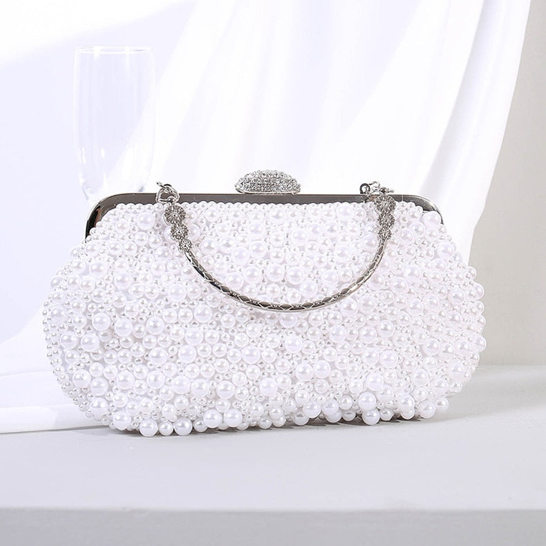 Luxury Pearl Clutch Bags