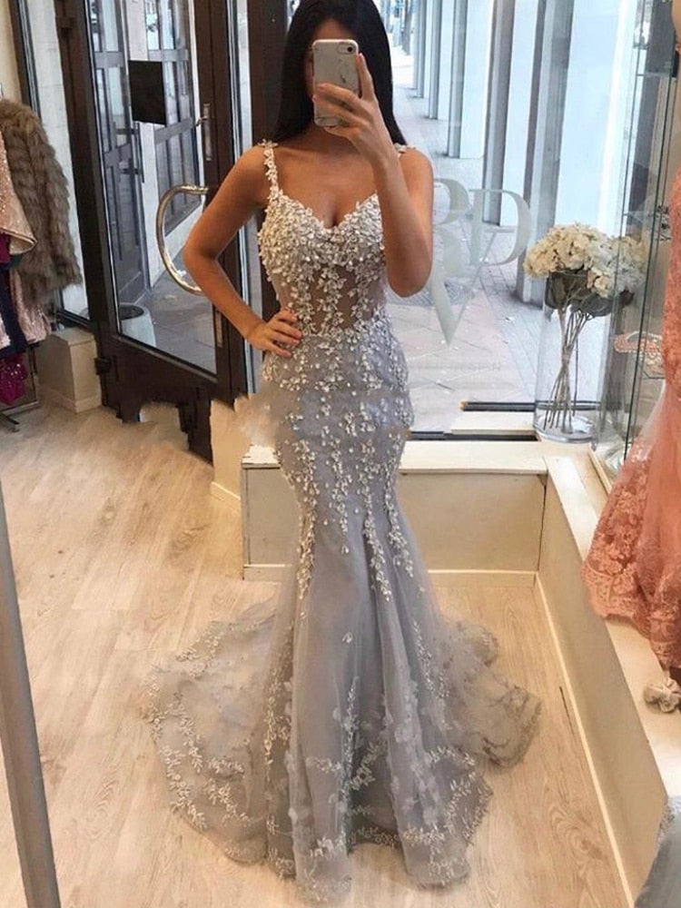 Sweetheart Beaded Prom Dress