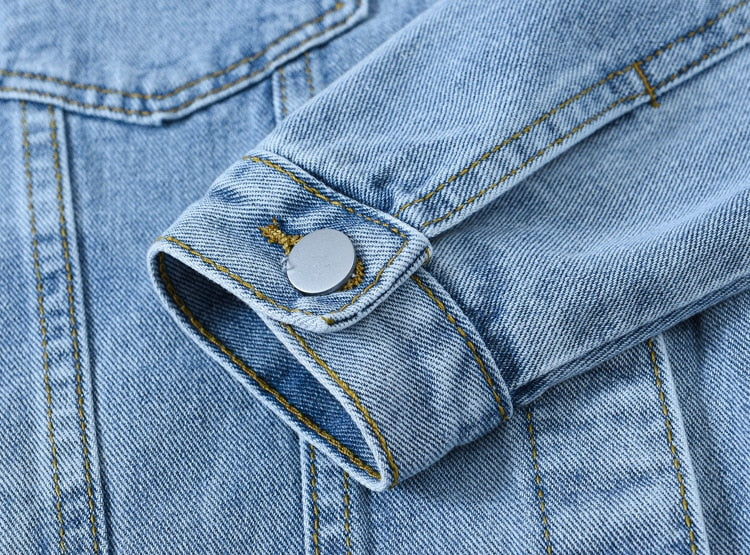 Double Stitched Denim Jacket
