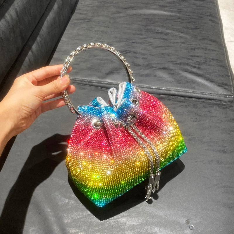 Mini Bucket Evening Bag