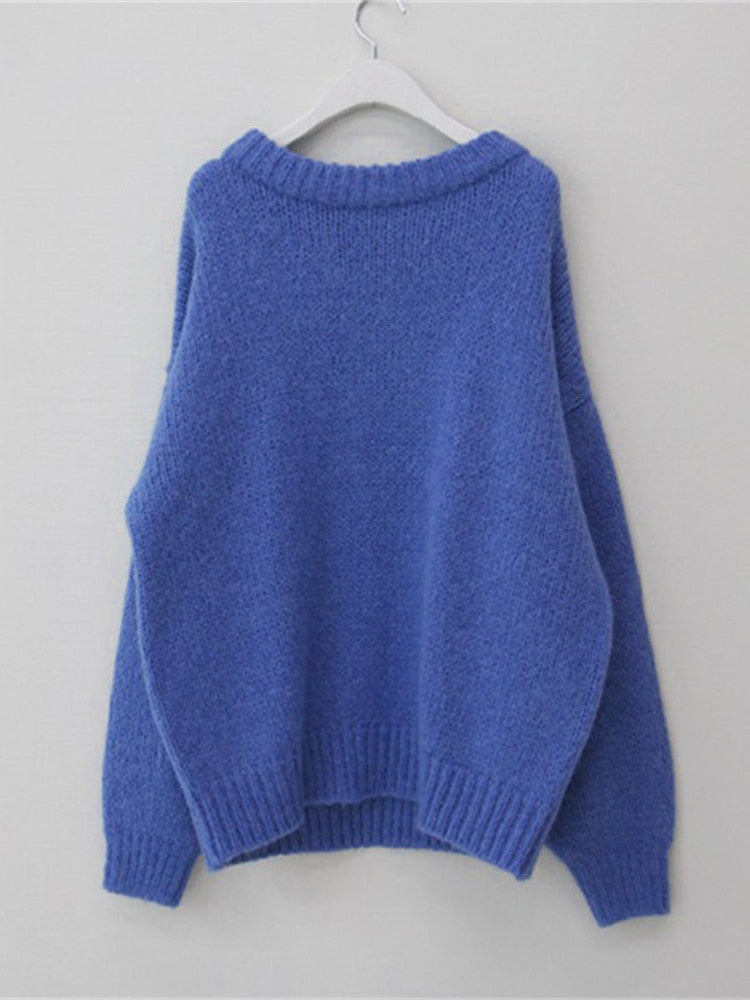 Soft Crewneck Pullover Sweater