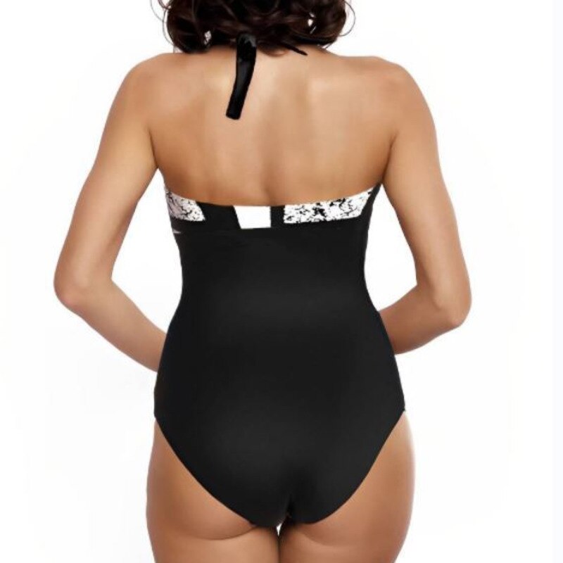 Sexy Plus Size One-Piece Swimsuit