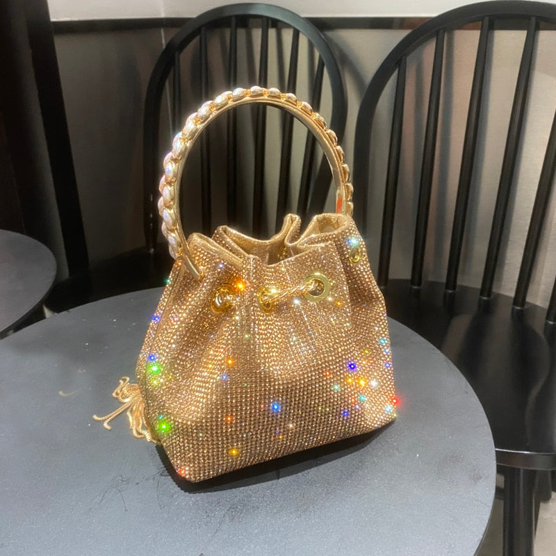 Mini Bucket Evening Bag