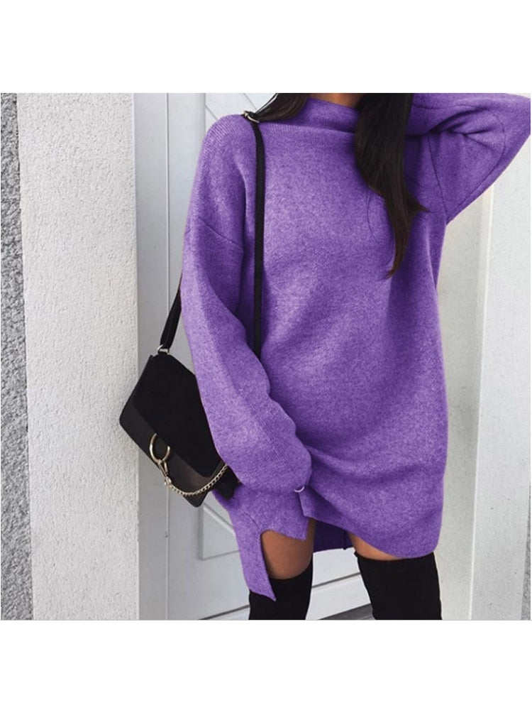 Sweatshirt Mini Dress