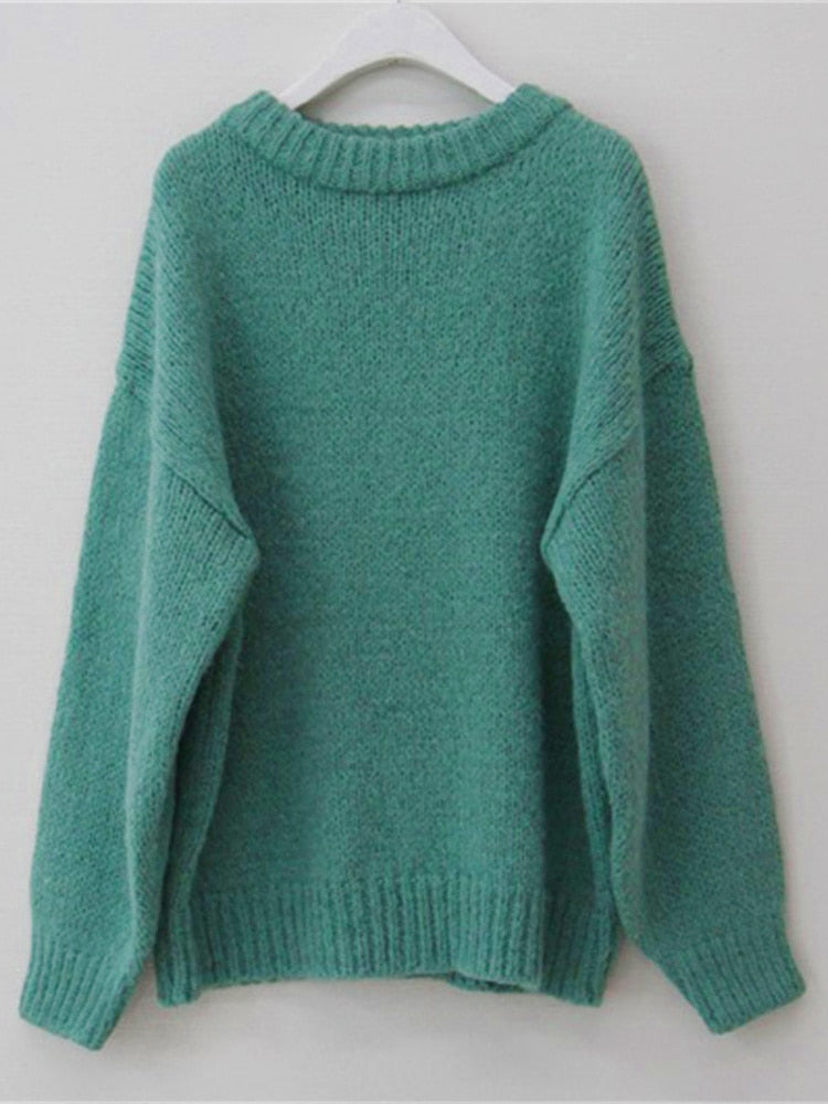 Soft Crewneck Pullover Sweater