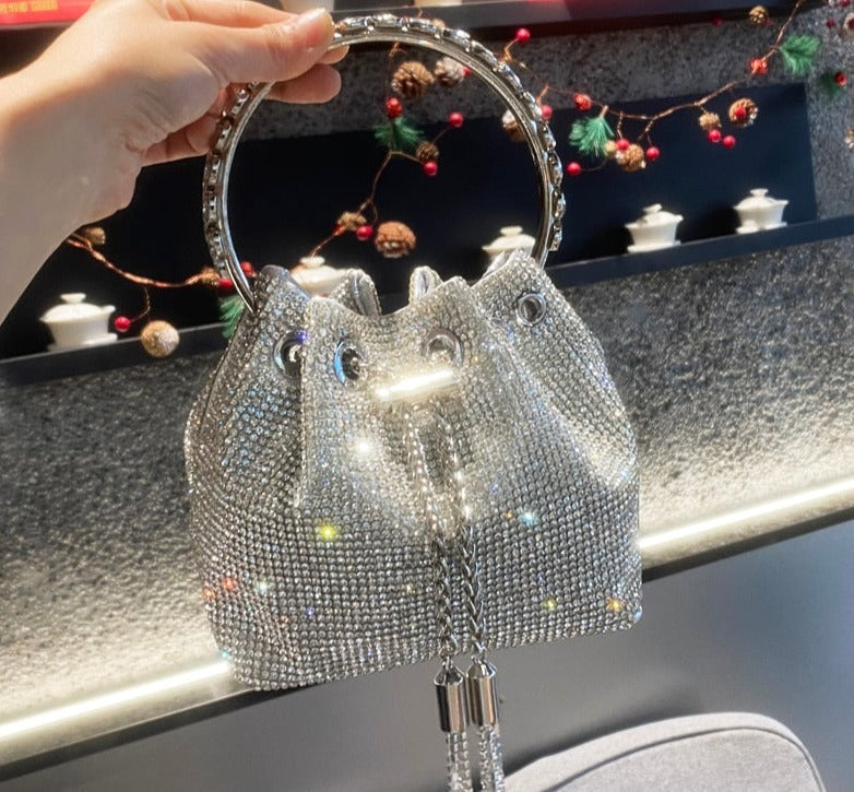 Mini Bucket Evening Bag