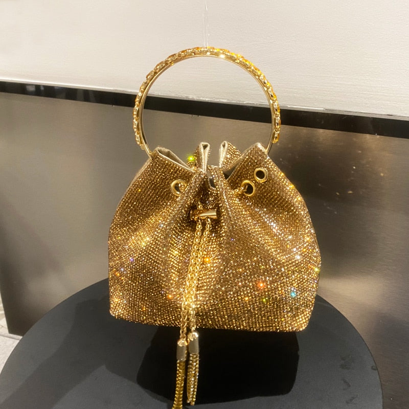 Mini Bucket Evening Bag