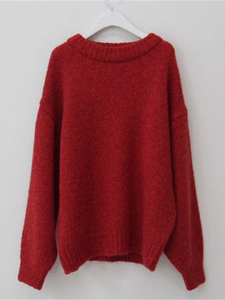 Soft Crewneck Pullover Sweater