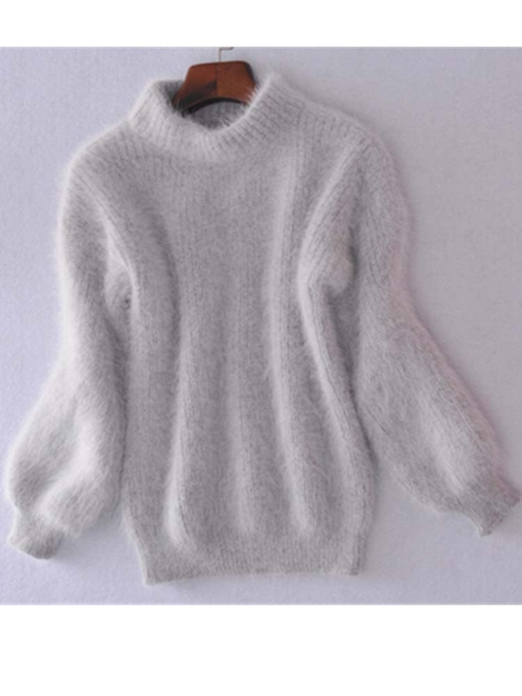 Retro Mohair Turtleneck Sweater