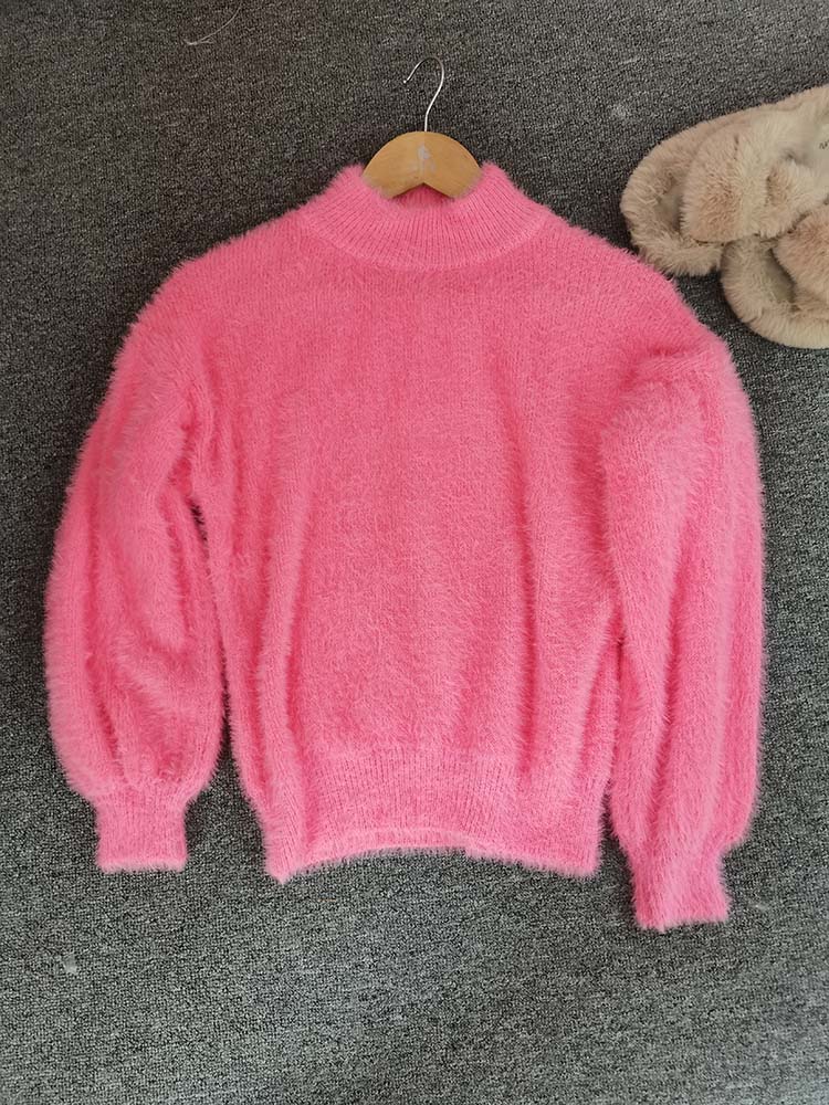 Retro Mohair Turtleneck Sweater